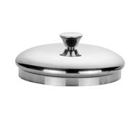 ABOOFAN Stainless Steel Mug Lid Round Drinking Cup Cover Replacement for Tea Milk and Beverage Cups Spill-Resistant Seal for Home Office and Travel 1 Lid