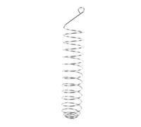 ABOOFAN Stainless Steel Parrot Forager Parrot Food Holder Silver Hangable Waterproof Easy Clean Bird Feeding Supplies for Friends Who Have