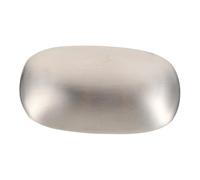 ABOOFAN Stainless Steel Soap Odor Remover Soap 10X6X2Cm Deodorizing Tool for Kitchen Hands Simple Design for Home Use