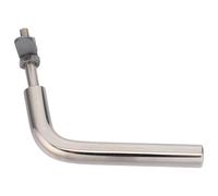 ABOOFAN Stove Door Handle Replacement Heat Resistant Stainless Steel Pull for Wood Stove and Coal Boiler with Heavy Duty Grip for Fireplace Accessories