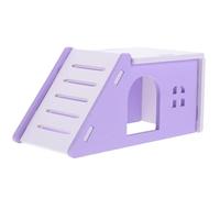 ABOOFAN Sturdy Pvc Hamster House Nest for Guinea Pigs and Chinchillas, Small Animal Hideout Suitable for Cage, Comfortable Habitat Décor Providing Cozy Shelter