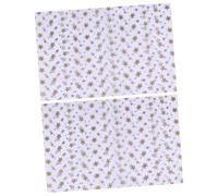ABOOFAN Stylish Bronzing Wrapping Paper for Flower Bouquets and Paper Crafts - 20 Sheets Premium Lined Wrap for DIY Floral Arrangements, Party Decoration and Birthday Packaging