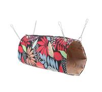 ABOOFAN Summer Hamster Hanging Bed Cooling Tunnel for Small Pets Made of Sturdy Canvas Easy to Move Hanging Design for Guinea Pigs and Hedgehogs Resting at Home