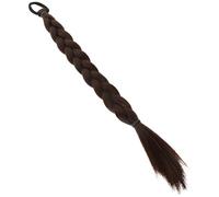 ABOOFAN Synthetic Straight Hair Extensions Made of High Temperature Fiber Ponytail Braid Extension Easy to Use and Save Time, for Concerts and Night out Stylish Look
