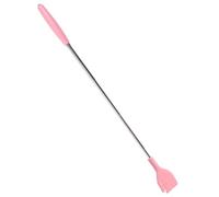 ABOOFAN Telescopic Back Scratcher for with Handheld Massager Stainless Steel Claws, Multi-Function and Easy to Use to Practical Back Scratcher Itches and Relax Elderly