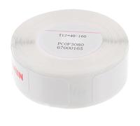 ABOOFAN Thermal Printer Paper Roll Made of Heat Synthetic Paper 160pcs White Rectangular Self Adhesive Labels for Multi-Functional Organising at Home and Office