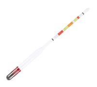 ABOOFAN Three-Range Hydrometer for Home Brew Beer Wine and Mead Measures Alcohol Sugar and Specific Gravity for Brewing and Wine Making
