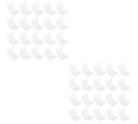 ABOOFAN Transparent Box Display Stand Acrylic Mini Display Holder for Coins Medals Tabletop Organizer Home Office Use