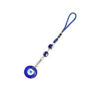 ABOOFAN Turkish Blue Evil Eye Pendant Decorative Hanging Amulet for Car Keys and Home Wall Durable Blessing Charm for Bedroom Living Room Room Bag and Backpack Accessory
