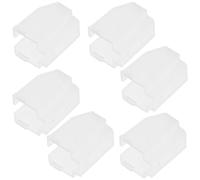 ABOOFAN Turntable Stylus Needle Cover 6Pcs Sturdy Plastic Record Player Needle Protectors Easy Fit, Reduces Static for Vinyl Playback