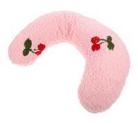 ABOOFAN U-shaped Cushion for Kittens and Rabbits, Soft Cotton Velvet Material, Comfortable and Safe Neck Support Cushion for Deep Sleeping on Flat Places Or Kennels