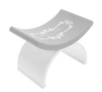 ABOOFAN U-shaped Nail Hand Pillow Arm Rest for Manicure Table Portable Silicone Nail Pillow Hand Practice Cushion White Detachable Washable for Beauty Salon and Home Use
