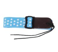 ABOOFAN Ukulele Strap Light Green Color Adjustable with Leather Head and Pure Cotton Body, High Strength and Convenient to Carry for Stand to Play Guitar