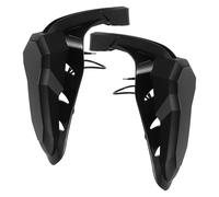 ABOOFAN Universal Motorcycle Hand Guards with LED Handguard Lights for Dirt Bikes, Made of Sturdy Abs and Pvc, Offering Protection against Wind, Rain, and Debris for Off-road Riding