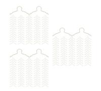 ABOOFAN V Ornament Hanger Wire Hook 300 Pcs Gold Metal | Secure Display Solution, Effortless Replacement, Versatile Hanging Accessory for DIY Projects and Holiday Decorations
