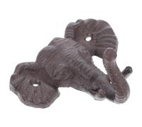 ABOOFAN Vintage Animal Shape Single Wall Hook Cast Iron for Hats | Wall Mounted with Installation Holes, Classic Minimalist Retro Style, Decorative Accent for Garage or Bathroom Towel Hanging