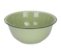 ABOOFAN Vintage Enamel Basin with Cover Enamel Bowl for Kitchen Food Storage Soup Serving Salad Mixing Household Use 7.68 in Enamelware Tableware