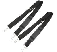 ABOOFAN Violin Case Strap Adjustable 110Cm Canvas Shoulder Belt 2Pcs Replacement for Instrument Storage and Travel