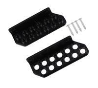 ABOOFAN Wall-mounted Archery Stand with Abs Material and Black Finish Practical Arrow Rack for Storing 12 Arrows Suitable for Handicraft Display Stands and Retail Stores