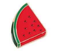 ABOOFAN Watermelon Pin Palestine Flag Brooch Pin Cute Red Watermelon Lapel Pins Fruit Shaped Cartoon Lapel Badge Breastpin Jewelry for Clothing Backpacks Hat Hawaiian Summer present