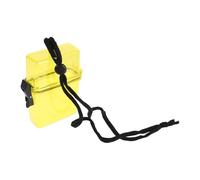 ABOOFAN Waterproof Diving Dry Box with Lanyard and Latch, Plastic Floating Storage Case for Phones and Id Cards, Crystal Visibility, for Field Research and Outdoor Water Sports