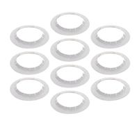 ABOOFAN Waxing Machine Paper Pads for Depilatory Wax Machine, White Paper Spillproof Mats with Serrated Design, Prevent Wax Dripping, 3 Bags of 30pcs Suitable for Hair Removal Accessories