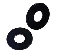 ABOOFAN Way Toggle Switch Washer Pads for Electric Guitar Self-adhesive Rhythm Treble Plate Replacement Parts Guitar Gear Accessories Black Gold