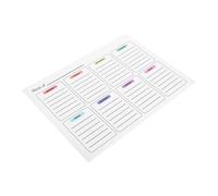 ABOOFAN Weekly Plan Dry Erase Whiteboard Stickers Self Adhesive Reusable Calendar Stickers for Dorm Fridge Meeting