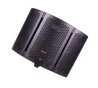 ABOOFAN Windproof Cover and Spray Net for Microphone Foldable Abs Mic Wind Screen Filter for Recording Studio and Podcast