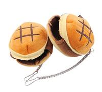 ABOOFAN Winter Warm Pet Hamster Bed House in Suitable for Guinea Pig and Hamster 2pcs Lovely Bread Shape, Half Covered Cotton Nest, Safe and Portable Small Animal Bed Random Color Can be Placed
