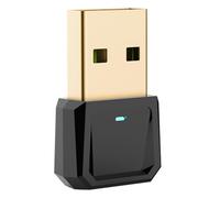 ABOOFAN Wireless Wireless Technology 5.0 USB Receiver for Desktop Computer and Mice with Low Power Consumption and Abs Material, Portable Audio Receiver Transmitter for Home and Office Use