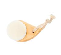 ABOOFAN Wood Handle Facial Brush for Deep Cleansing and Makeup Removal Ergonomic Face Massager for Smooth Skin and Pore Detox Suitable for Daily Face Washing and Scalp Care