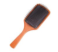 ABOOFAN Wooden Airbag Scalp Massager Comb Mini Portable Cushion Hairbrush for Women Self Care Rubber Wood Material with Sparse and Dense Teeth for Long and Hair Promotes Blood Flow and