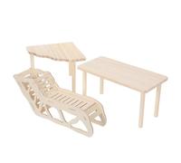 ABOOFAN Wooden Hamster Platform with Ladder and Tunnel, Rectangular Second Level Design for Hamster Cage, Stimulates Curiosity and Exercise Instincts, Small Animal Cage Decor