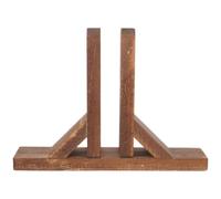 ABOOFAN Wooden Screen Base for Room Divider 13.58 Inch Solid Freestanding Fence Panel Support Stand Stable Triangle Bracket for Indoor and Outdoor Use