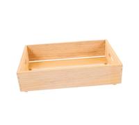 ABOOFAN Wooden Soap Drying Rack with Side Perforations for Bathroom Sink Spacious Handmade Cold Process Soap Holder Compact Pine Wood Tray Enhancing Air Circulation for Freshness