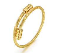 Abooxiu Stainless Steel Ash Bracelet for Men & Women - Memorial Ashes Holder, Filling at Both Ends, One Size, Stainless Steel, no gemstone