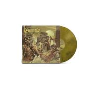 Aborted - Global Flatline Yellow/ Black - Marbled Vinyl