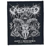 Aborted God of nothing Patch black-white