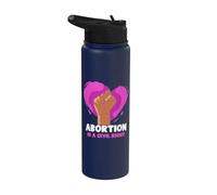 Abortion is a Civil Right - Pro Abortion Stainless Steel Insulated Water Bottle