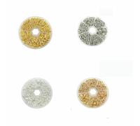 About 1000Pcs 6 Different Sizes Open Jump Rings,4.0mm 5mm 6mm 8mm 10mm 12mm with 1Pc Jump Ring Open/Close Tool for DIY Crafts -Mix 4 Colors