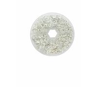 About 1000Pcs 6 Different Sizes Open Jump Rings,4.0mm 5mm 6mm 8mm 10mm 12mm with 1Pc Jump Ring Open/Close Tool for DIY Crafts -Silver - 6sizes