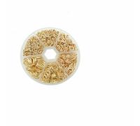 About 1000Pcs 6 Different Sizes Open Jump Rings,4.0mm 5mm 6mm 8mm 10mm 12mm with 1Pc Jump Ring Open/Close Tool for DIY Crafts -KC Gold - 6sizes Set