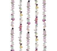 About 460 Pcs 4-8 mm Natural Chip Stone Beads Small Irregular Crystal Rock Bead Drilled Jewelry Making Gemstones Bracelet Craft Chips Decorative Loose Beads for Earring Necklace Colorful