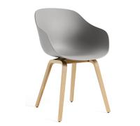 About A Chair AAC 222 Chair Oak Preferred combinations Hay Concrete grey - HAY AC106-D165-AA51-01UF