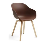 About A Chair AAC 222 Chair Oak Preferred combinations Hay Soft brick - HAY AC106-D147-AA51-01UF