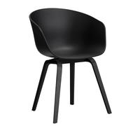 About A Chair AAC22 / AAC 22 Preferred combinations Hay Oak black water-based lacquer / Black - 5710441347071