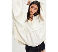 About A Girl Pullover at Free People in Alabaster, Size: XL - female