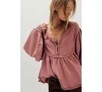 About A Girl Pullover at Free People in Old Rose, Size: XL - female
