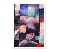 About A Motif From Hammamet Paul Klee Art Print, Classic Bauhaus Art Painting Print, Abstract Exhibition Modern Geometric Wall Art, Cubism Home Decor Picture Artwork, A4 (Print Only) - 29.7x21cm